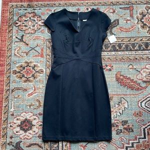 Halogen black stretchy sheeth dress